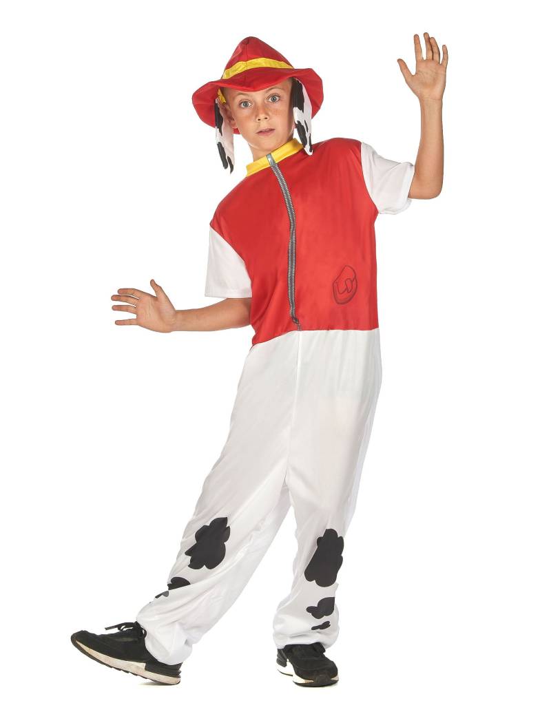 Feuerwehrmann Hund Kostüm für Jungs von KARNEVAL-MEGASTORE