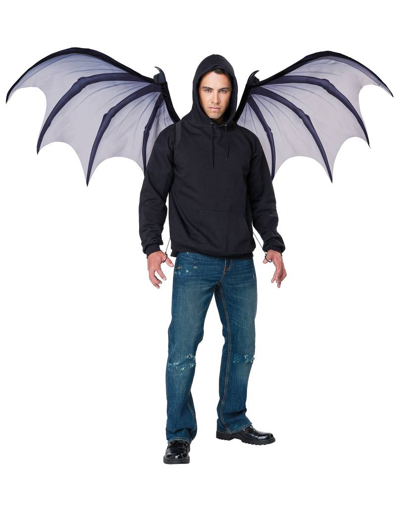 Fledermaus Flügel für Erwachsene - 180 cm Fledermaus Flügel für Erwachsene - 180 cm von KARNEVAL-MEGASTORE
