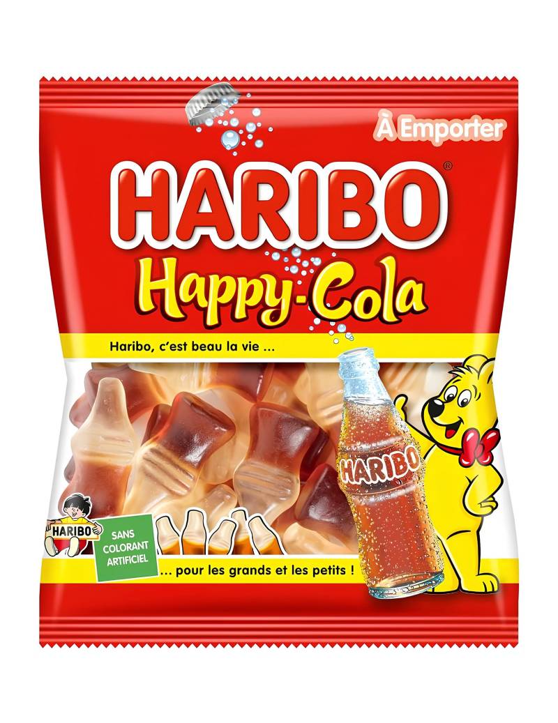 Haribo Cola Süssigkeiten 100g Haribo Cola Süssigkeiten 100g von KARNEVAL-MEGASTORE