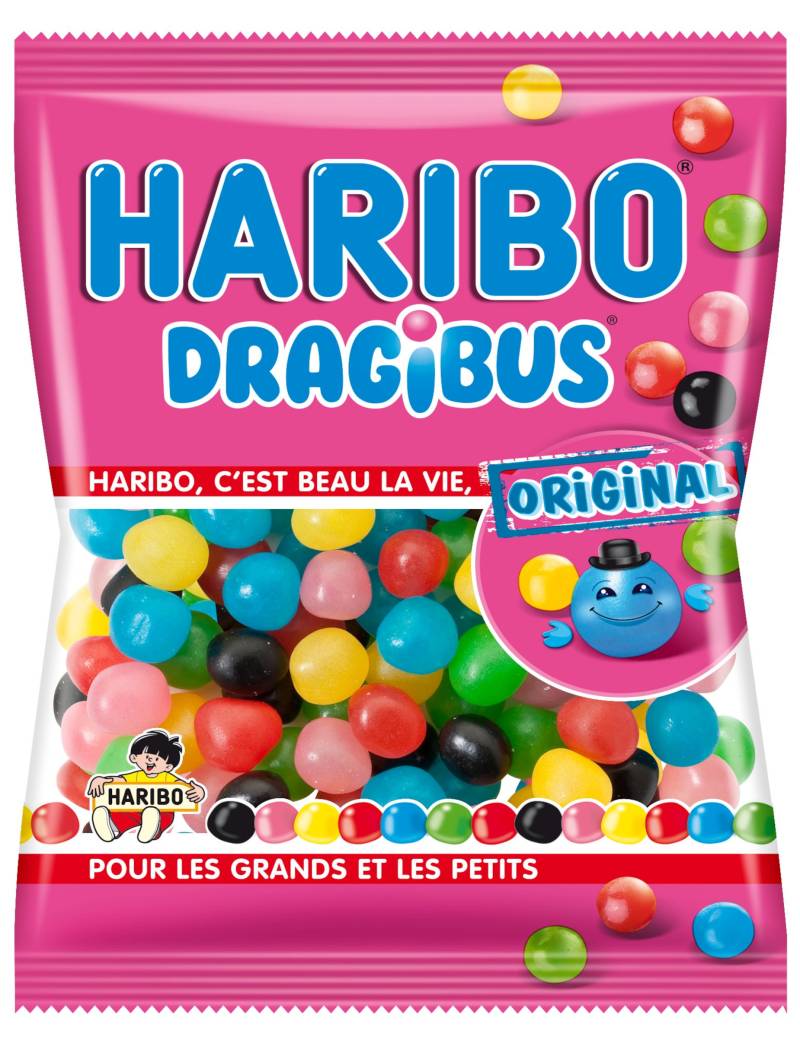Haribo Dragibus Süssigkeiten 120g von KARNEVAL-MEGASTORE
