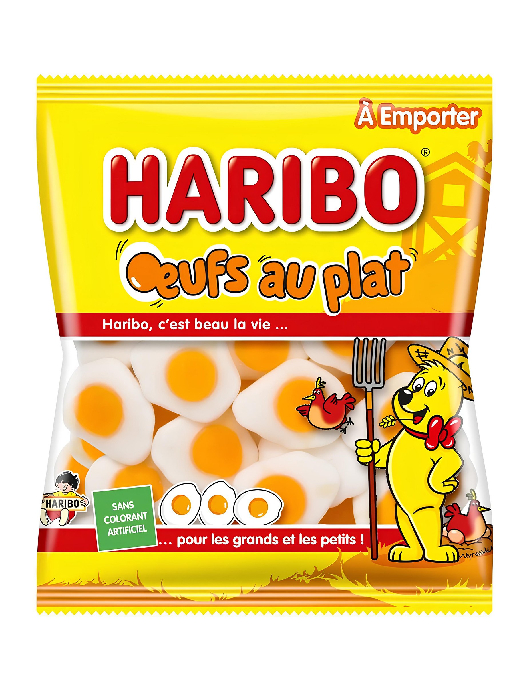 Haribo Spiegeleier Süssigkeiten 100g Haribo Spiegeleier Süssigkeiten 100g von KARNEVAL-MEGASTORE