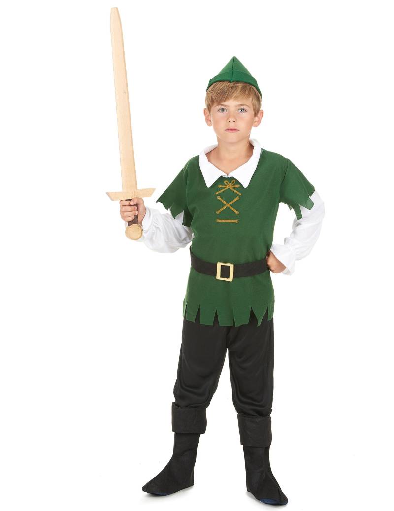 Kleiner Peter Pan Waldjunge Kinderkostüm von KARNEVAL-MEGASTORE