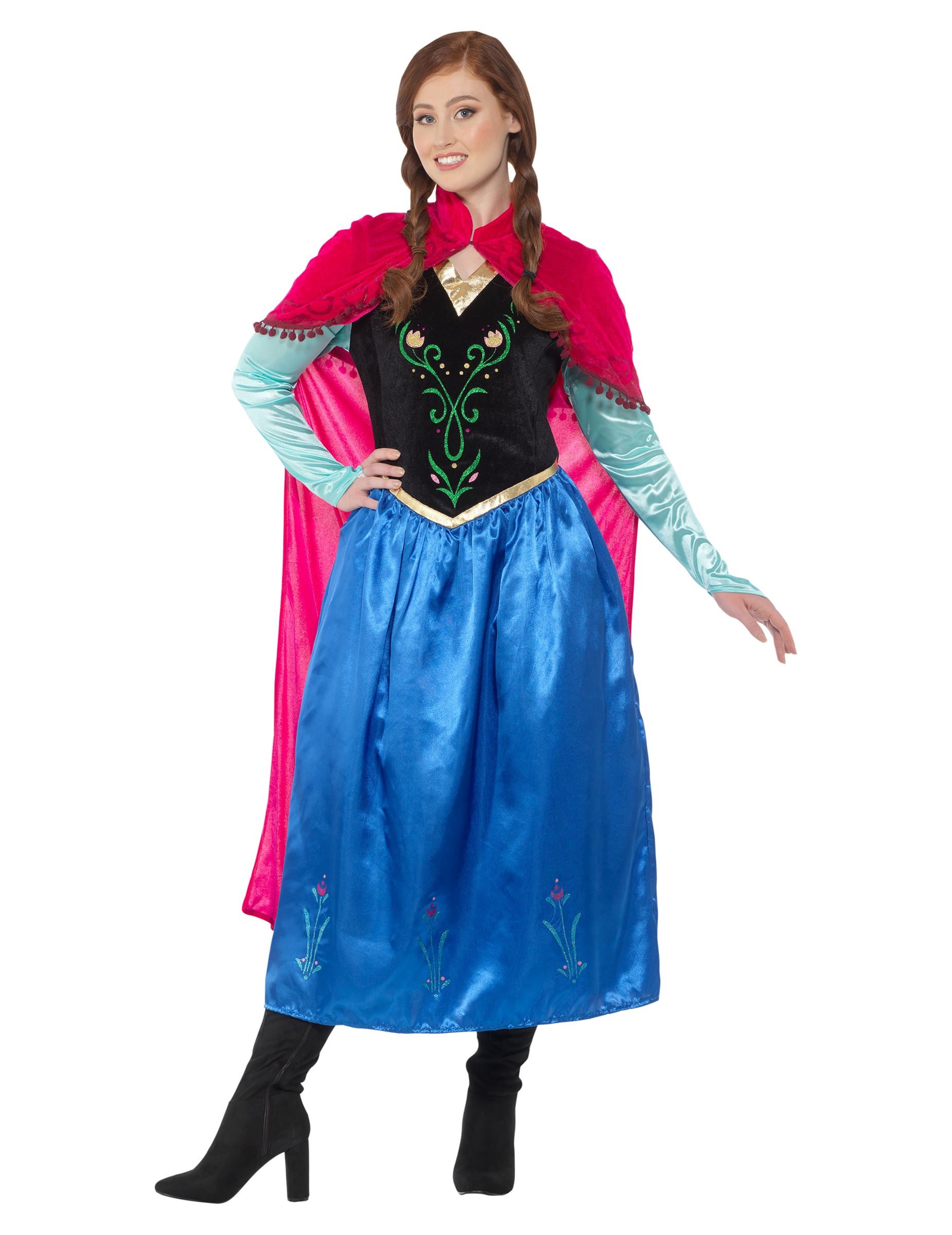 Kostüm Märchenprinzessin für Damen bunt von KARNEVAL-MEGASTORE