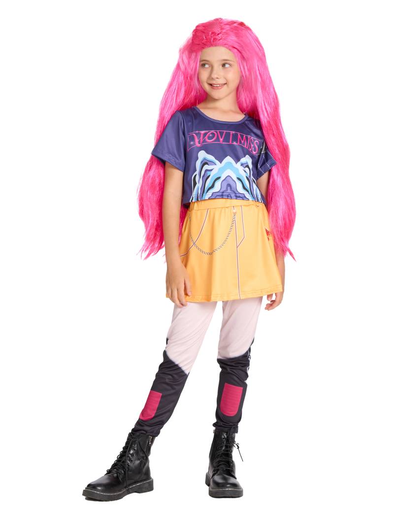 Kpop Dämonenjägerin Mädchenkostüm mit Jupe Kpop Dämonenjägerin Mädchenkostüm mit Jupe von KARNEVAL-MEGASTORE