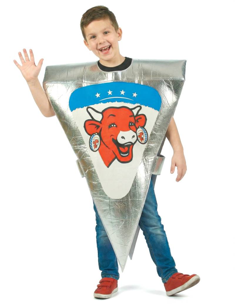 La vache qui rit Portion Kinderkostüm silber La vache qui rit Portion Kinderkostüm silber von KARNEVAL-MEGASTORE