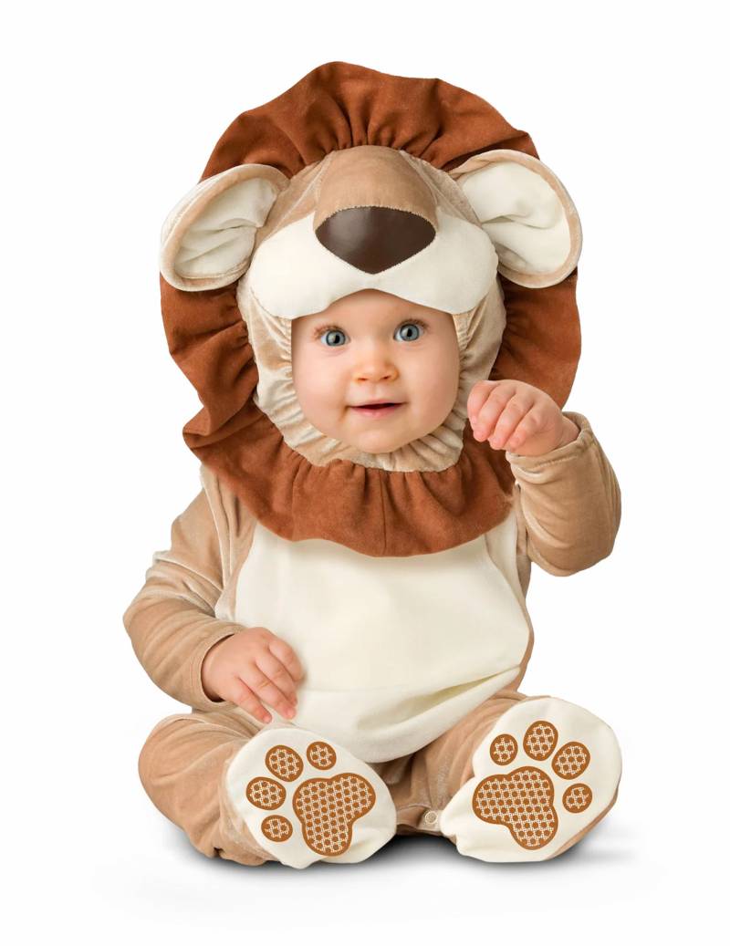 Löwen-Babykostüm Tierkostüm für Babys beige-braun Löwen-Babykostüm Tierkostüm für Babys beige-braun von KARNEVAL-MEGASTORE