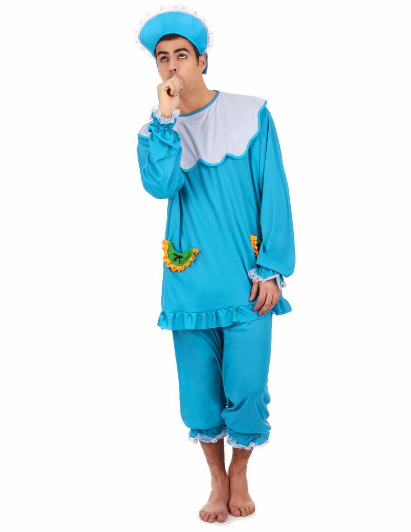Lustiges Baby Herrenkostüm blau Lustiges Baby Herrenkostüm blau von KARNEVAL-MEGASTORE