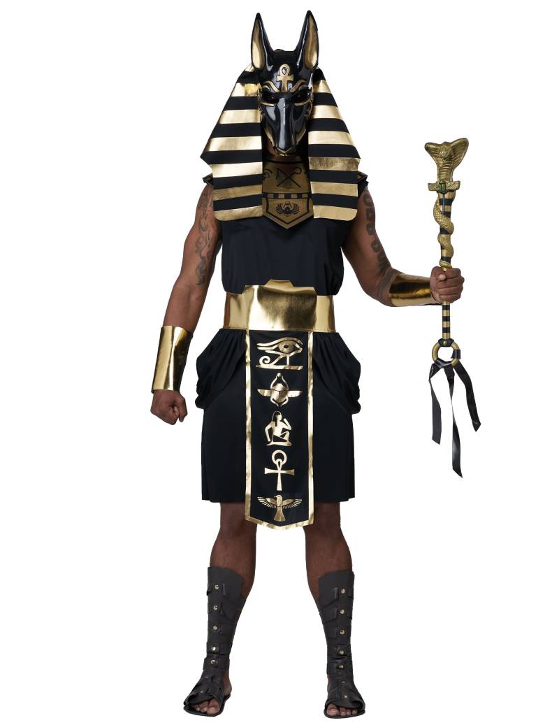Luxus-Anubis-Gott Kostüm für Herren Luxus-Anubis-Gott Kostüm für Herren von KARNEVAL-MEGASTORE