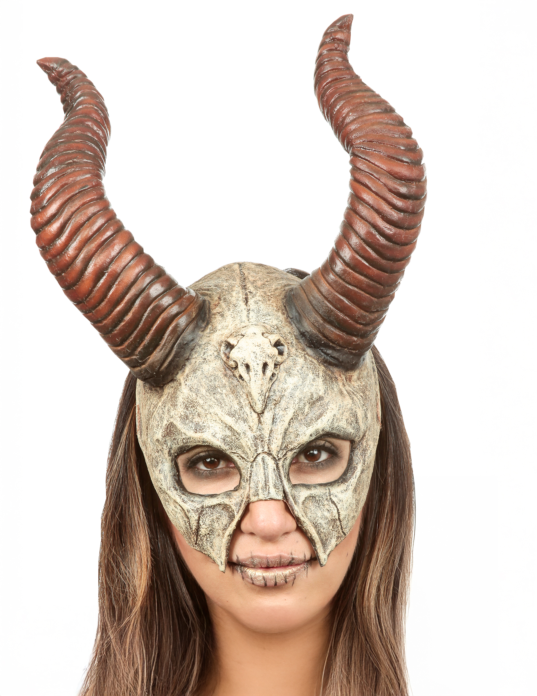 Maske - Büffelschädel, Erwachsene Maske - Büffelschädel, Erwachsene von KARNEVAL-MEGASTORE