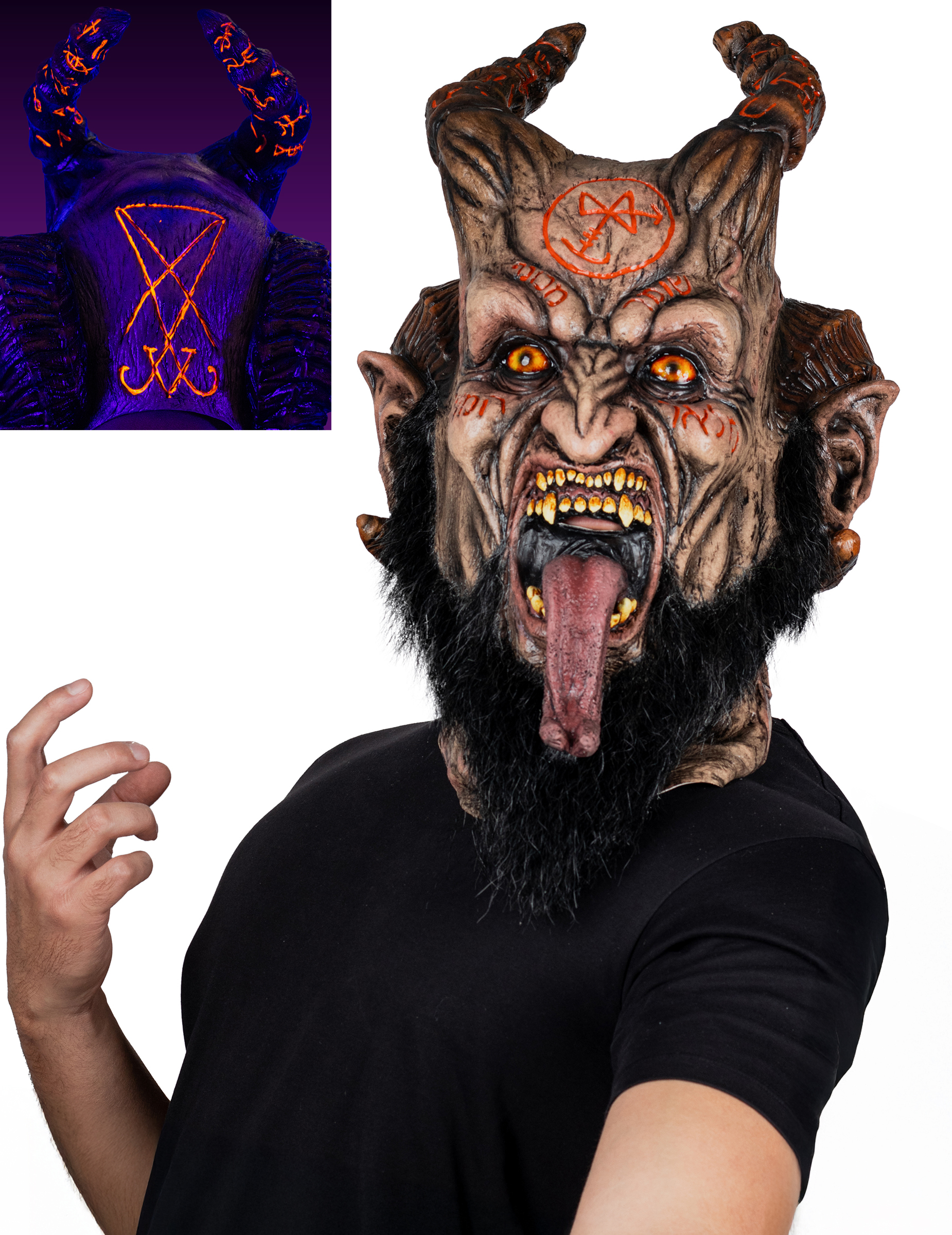 Maske für Erwachsene - Apokalypse-Monster Maske für Erwachsene - Apokalypse-Monster von KARNEVAL-MEGASTORE