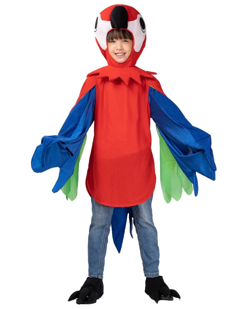Papageienkostüm für Kinder von KARNEVAL-MEGASTORE