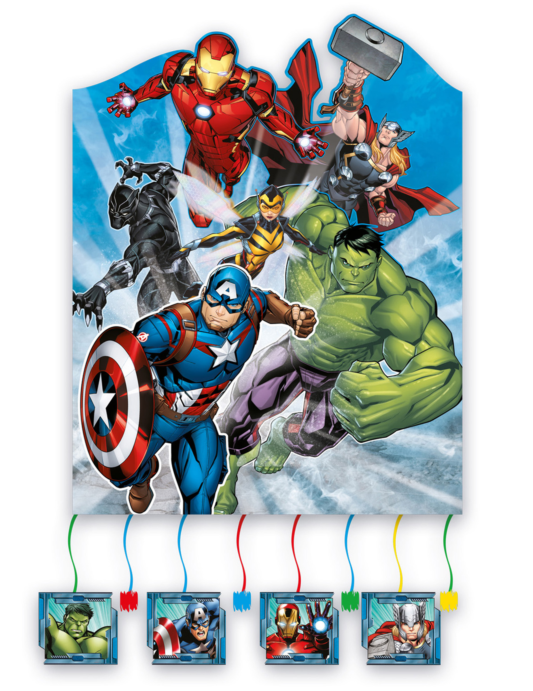 Pinata Avengers Mighty von KARNEVAL-MEGASTORE