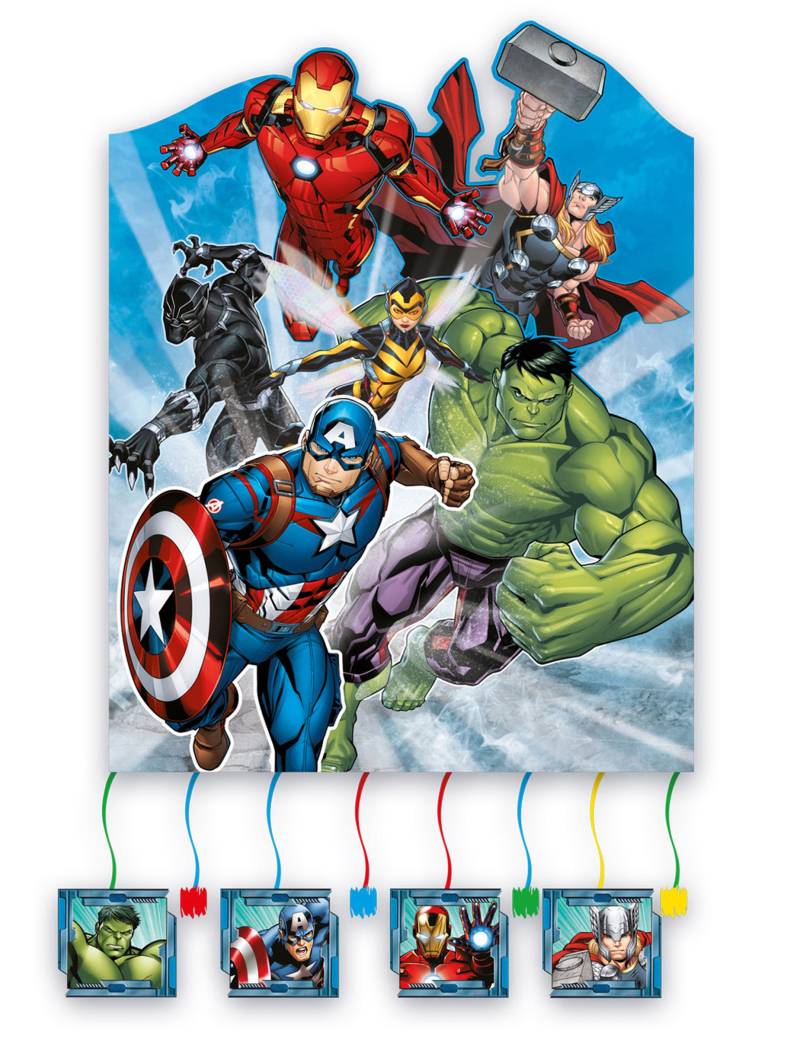 Pinata Avengers Mighty von KARNEVAL-MEGASTORE