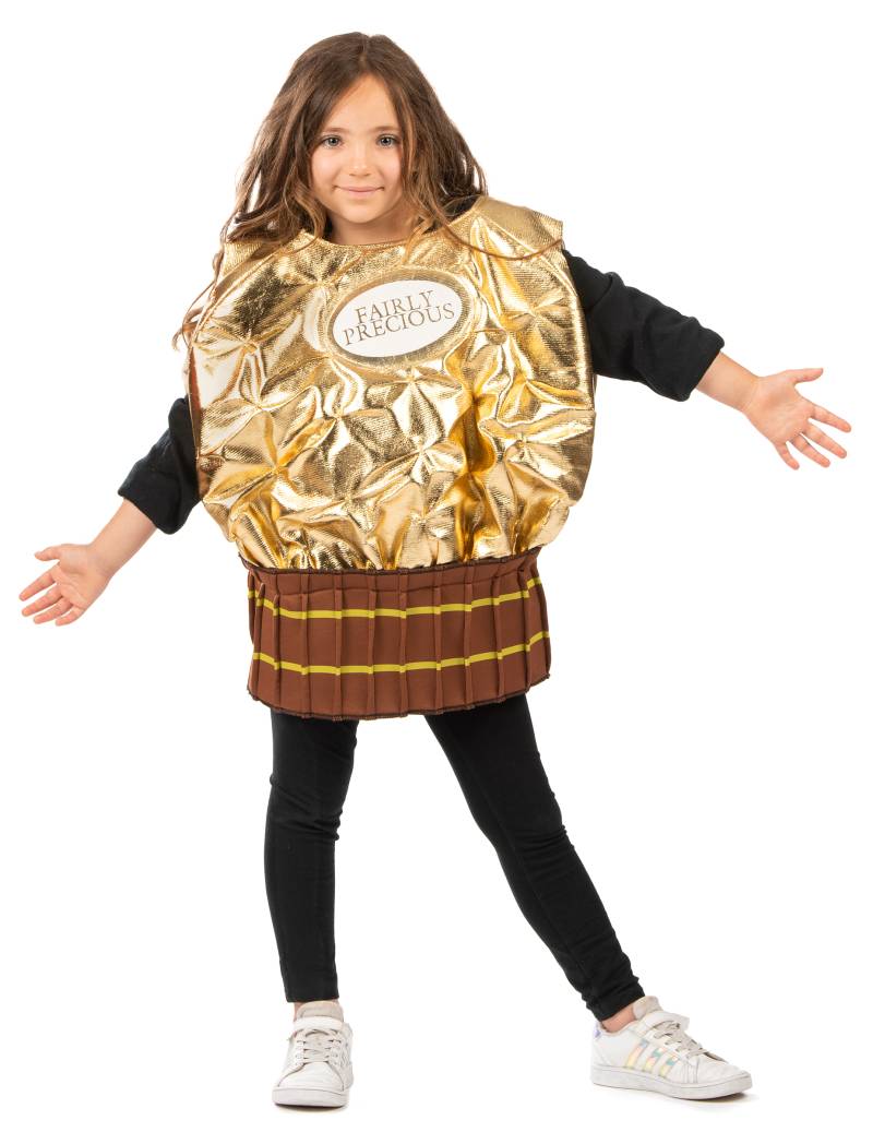 Schokolade Kostüm Kinder gold Schokolade Kostüm Kinder gold von KARNEVAL-MEGASTORE