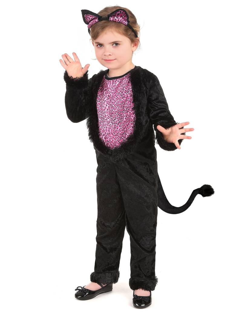 Süßes Katzen-Kostüm für Mädchen von KARNEVAL-MEGASTORE