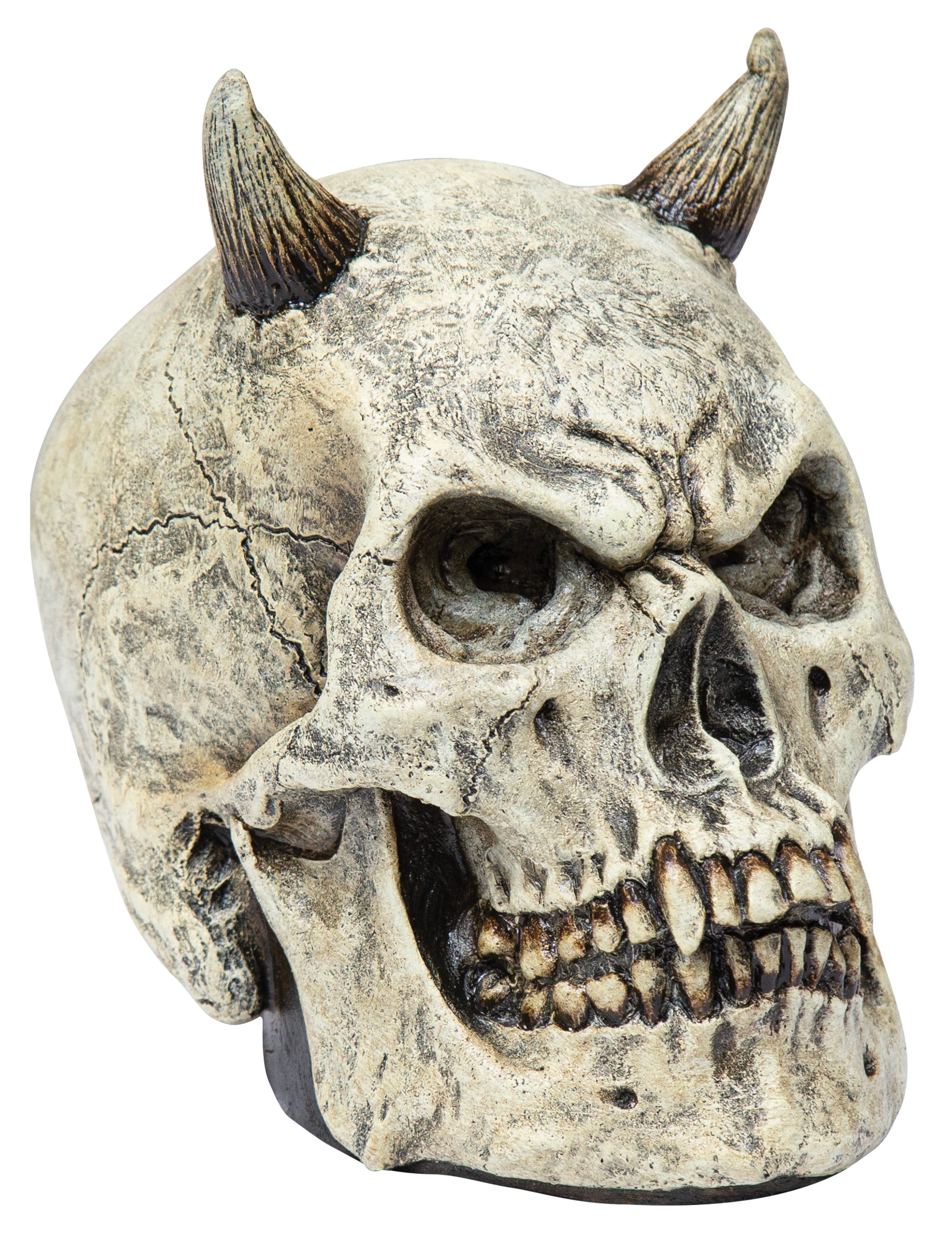 Totenkopf Dekofigur Halloweendeko 15 x 11 x 11 cm Totenkopf Dekofigur Halloweendeko 15 x 11 x 11 cm von KARNEVAL-MEGASTORE