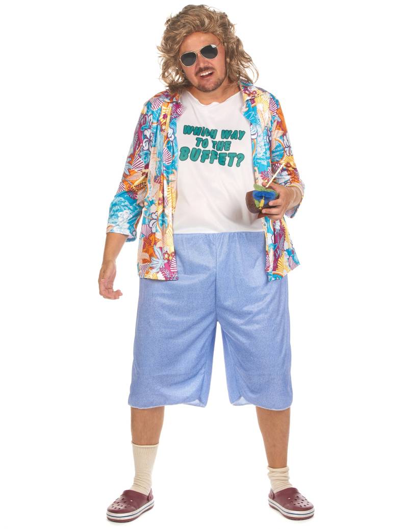 Urlauber-Kostüm Touristen-Verkleidung bunt von KARNEVAL-MEGASTORE