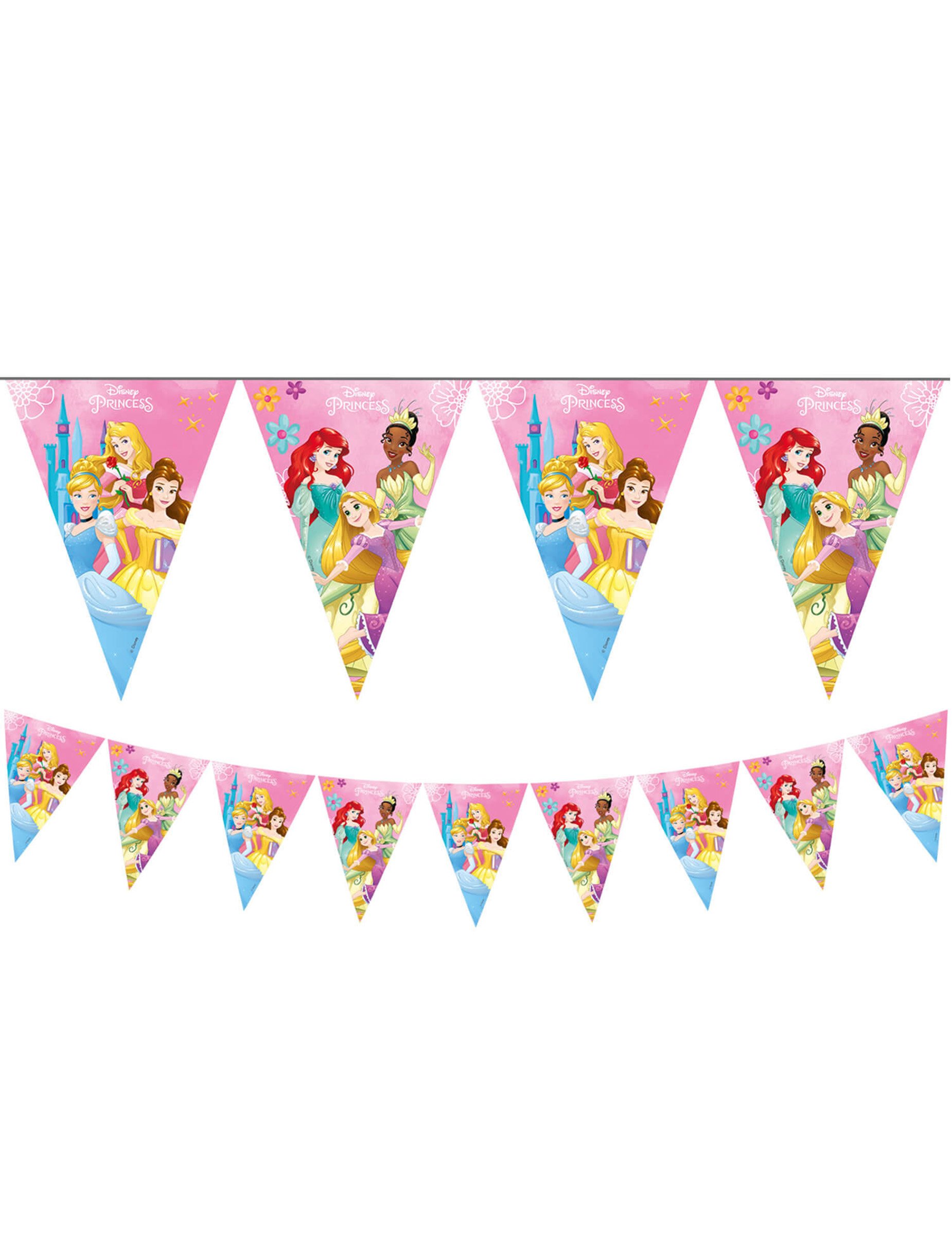 Wimpelkette Disney Prinzessinnen Princesses Disney von KARNEVAL-MEGASTORE