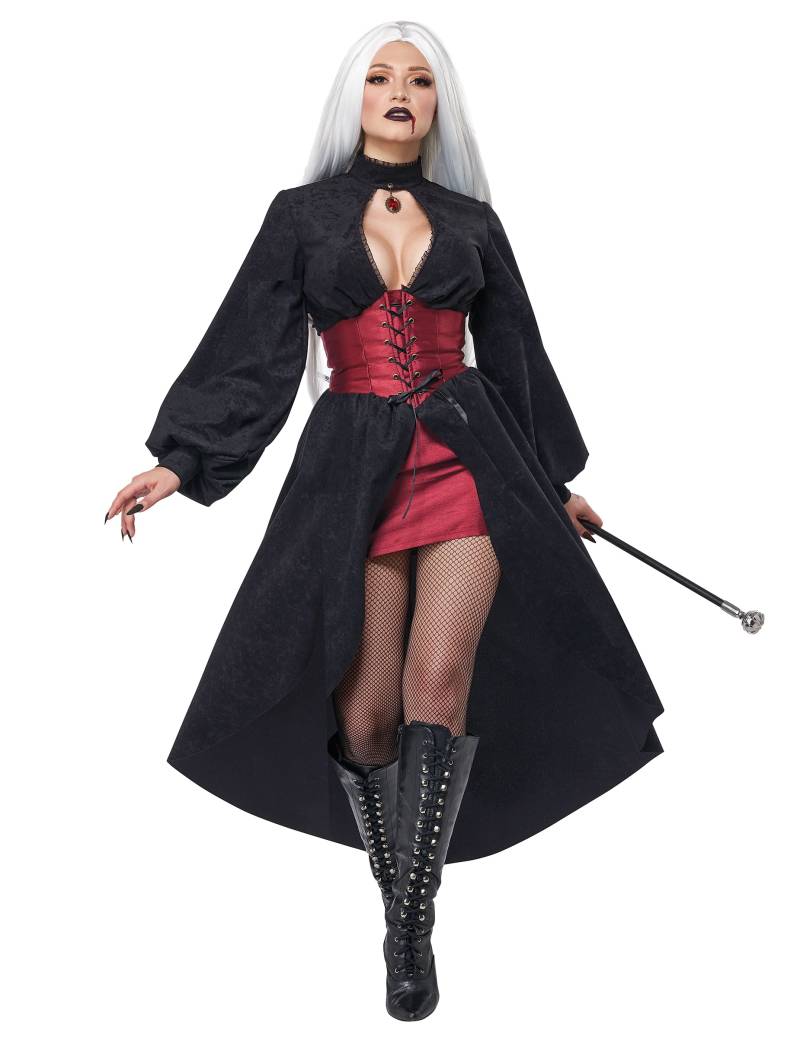 gruseliges Damen Vampir Korsettkostüm gruseliges Damen Vampir Korsettkostüm von KARNEVAL-MEGASTORE