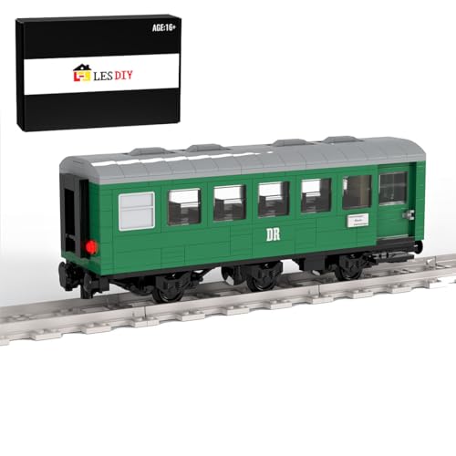 KAROON Technik Modelliertes Lokomotivabteil Baukasten, 552 Teile Intercity-Express Lokomotive Bausteine von KAROON