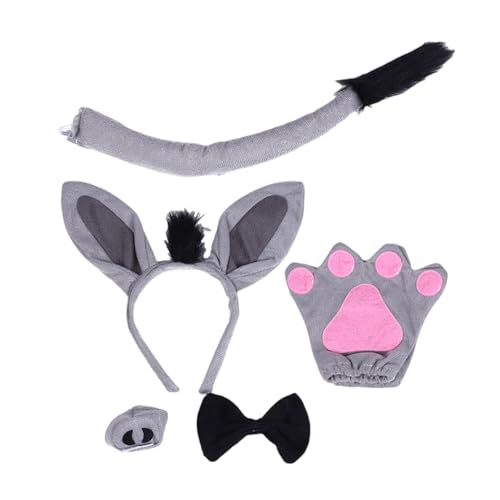 KASFDBMO Donkey Rollenspiel Outfit Accessoires Halloween Tierkostüm Für Jungen Mädchen Kid Erwachsener Halloween Geburtstag Cosplay Party KASFDBMO Donkey Rollenspiel Outfit Accessoires Halloween Tierkostüm Für Jungen Mädchen Kid Erwachsener Halloween Geburtstag Cosplay Party von KASFDBMO