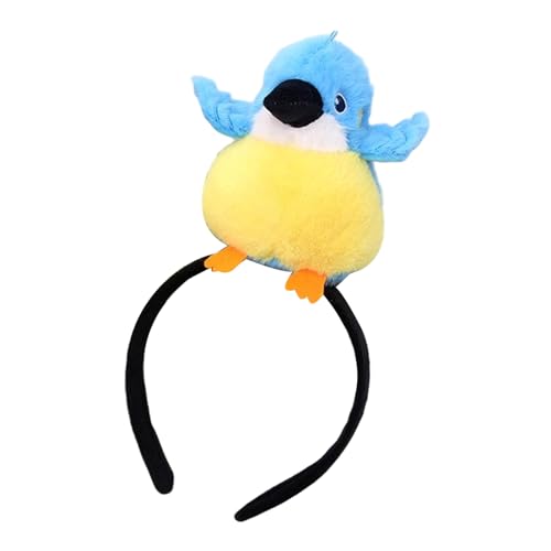 KASFDBMO Kinder-Vogel-Stirnbänder für Party, Papageienpuppe, Kopfbedeckung für Musikfestivals, Foto-Requisiten für Halloween-Fotografie KASFDBMO Kinder-Vogel-Stirnbänder für Party, Papageienpuppe, Kopfbedeckung für Musikfestivals, Foto-Requisiten für Halloween-Fotografie von KASFDBMO