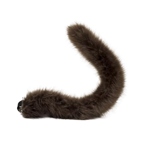 KASFDBMO Kunstfell, Fuchs, Schwanz, Katzenohren, Stirnband, Halloween-Party-Kostüme, Cosplay-Set für Frauen, Mädchen, Katzen, Kostüm-Zubehör KASFDBMO Kunstfell, Fuchs, Schwanz, Katzenohren, Stirnband, Halloween-Party-Kostüme, Cosplay-Set für Frauen, Mädchen, Katzen, Kostüm-Zubehör von KASFDBMO