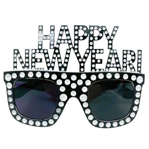 KASFDBMO Partybrille für Neujahrspartys, Hochzeit, Geburtstag, 2025, Happy New Year Gasses, Kostümdekoration KASFDBMO Partybrille für Neujahrspartys, Hochzeit, Geburtstag, 2025, Happy New Year Gasses, Kostümdekoration von KASFDBMO
