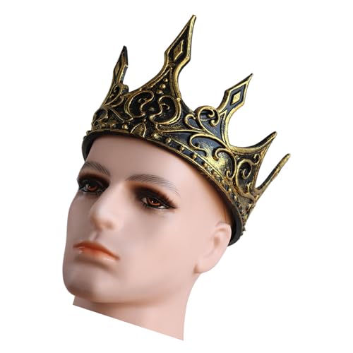 KASFDBMO Vintage-Kronen-Stirnband mit Halbmond-Dekoren, Cosplay-Haarband für Modebegeisterte und Rollenspiel-Aktivitäten KASFDBMO Vintage-Kronen-Stirnband mit Halbmond-Dekoren, Cosplay-Haarband für Modebegeisterte und Rollenspiel-Aktivitäten von KASFDBMO