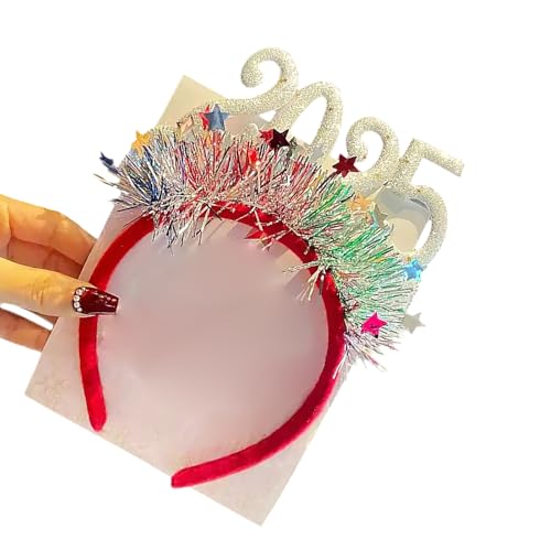 KASFDBMO Weihnachtsstirnband 2025 Leichtes Kopfbedeckungsfest Kopfbedeckungsdekoration Für Partys Und Versammlungen KASFDBMO Weihnachtsstirnband 2025 Leichtes Kopfbedeckungsfest Kopfbedeckungsdekoration Für Partys Und Versammlungen von KASFDBMO