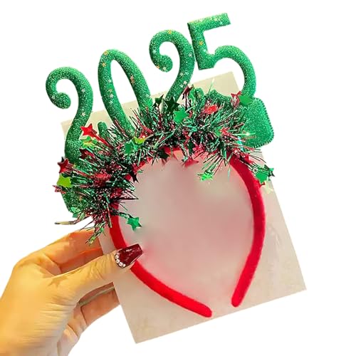 KASFDBMO Weihnachtsstirnband 2025 Leichtes Kopfbedeckungsfest Kopfbedeckungsdekoration Für Partys Und Versammlungen KASFDBMO Weihnachtsstirnband 2025 Leichtes Kopfbedeckungsfest Kopfbedeckungsdekoration Für Partys Und Versammlungen von KASFDBMO