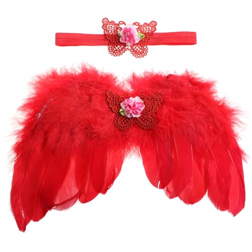 Soft Fledge Wing Säuglings-Fotografie-Flügel, Upgrades für Babys, für Neugeborenen-Fotos und Babypartys, Geschenke, weiche Feder Soft Fledge Wing Säuglings-Fotografie-Flügel, Upgrades für Babys, für Neugeborenen-Fotos und Babypartys, Geschenke, weiche Feder von KASFDBMO