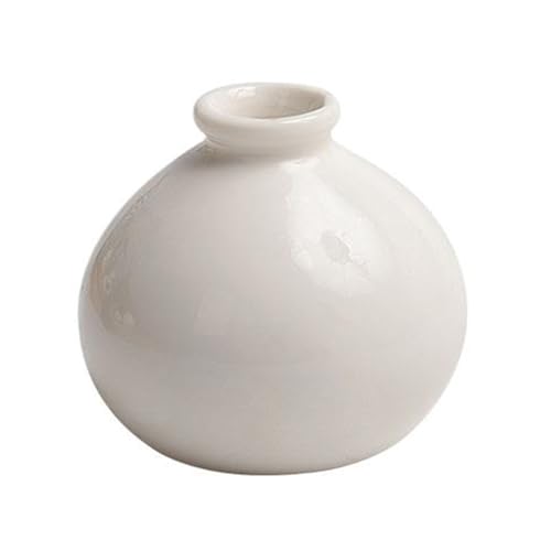 KASNLSAC 3D Kühlschrankmagnet Vase Mini Keramik Dekorative Blume für Home Office Küche Locker Whiteboard Kompakt Blumen A von KASNLSAC