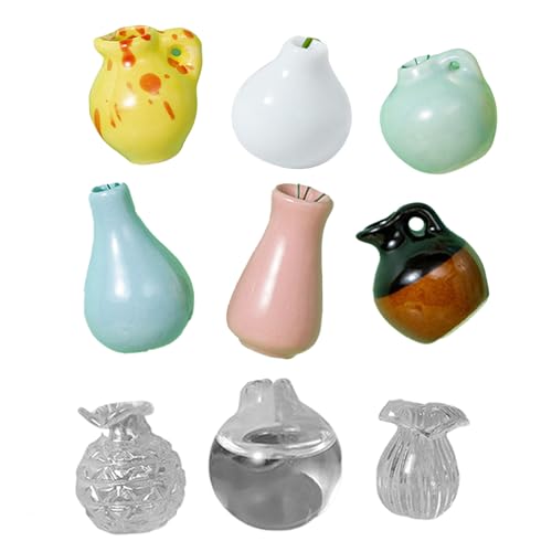 KASNLSAC Keramik Kühlschrankmagnete Blume Vase Magnet 3D Set Mini Küchendekor für Home Office Locker Dekorative Kühlschrank Kit 4/8/10/12/14 H KASNLSAC Keramik Kühlschrankmagnete Blume Vase Magnet 3D Set Mini Küchendekor für Home Office Locker Dekorative Kühlschrank Kit 4/8/10/12/14 H von KASNLSAC