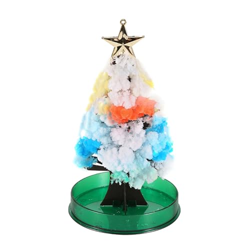 KASNLSAC Kids Science Experiment Baum Mini Weihnachtsspielzeugset DIY Faux Crystal Anbau für Bildungskristallisation Weihnachtsdekoration Desktop Dekor Geschenk Mehrfarbig KASNLSAC Kids Science Experiment Baum Mini Weihnachtsspielzeugset DIY Faux Crystal Anbau für Bildungskristallisation Weihnachtsdekoration Desktop Dekor Geschenk Mehrfarbig von KASNLSAC