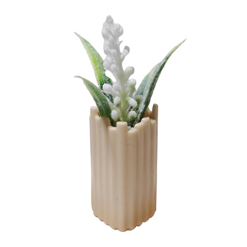 KASNLSAC Miniaturblumenvasen für Puppenhaus -Topf -Accessoires Mini -Vase mit Kunstblumen 1 6 oder 12 Skala Häuser Perfekte Blumendekoration Tischdekoration Weiß KASNLSAC Miniaturblumenvasen für Puppenhaus -Topf -Accessoires Mini -Vase mit Kunstblumen 1 6 oder 12 Skala Häuser Perfekte Blumendekoration Tischdekoration Weiß von KASNLSAC
