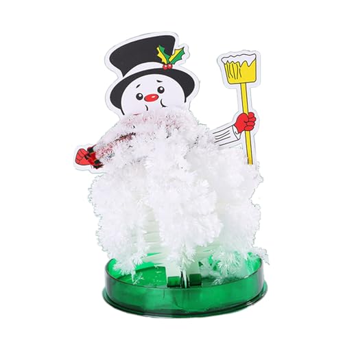 KASNLSAC Neuheit Weihnachten Geschenk für Jungen Mädchen DIY Faux Crystal Tree Kit Buntes Weihnachtsdekoration Bildungsfeiertag Spielzeug Spaß Anbau Experiment Easy Craft D von KASNLSAC