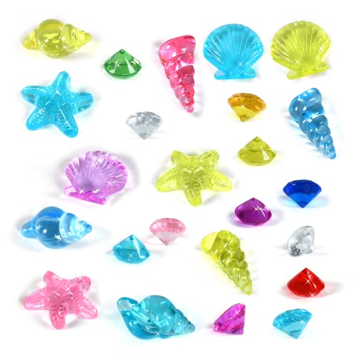KATELUO 24 Stück Tauchspielzeug für Kinder, Pool Tauchspielzeug Kinder, Tauchjuwel Pool Spielzeug Ozean Thema Buntes Diamant Set, Tauchen Edelsteine für Kinder Mädchen Junge, für Pool Party KATELUO 24 Stück Tauchspielzeug für Kinder, Pool Tauchspielzeug Kinder, Tauchjuwel Pool Spielzeug Ozean Thema Buntes Diamant Set, Tauchen Edelsteine für Kinder Mädchen Junge, für Pool Party von KATELUO