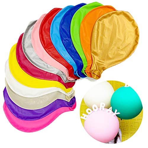 KATELUO Grosse Luftballons Bunt -15 Stück 39 Zoll Helium Luftballon, Latex Riesige Ballon Dekoration für Taufe Babyparty Hochzeit Geburtstag Kinder Party Festival (15 Farbe) von KATELUO