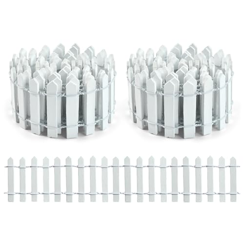 Miniatur Wichtel Zubehör, 2 pcs Miniatur Garten Zaun, Wichtel Zubehör, Puppenhaus Garten Miniatur Wichtel Zaun, Puppenhaus Zubehör DIY Weihnachten Deko Garten, Weiß Holzzaun Ideal Zubehör Wichtel Miniatur Wichtel Zubehör, 2 pcs Miniatur Garten Zaun, Wichtel Zubehör, Puppenhaus Garten Miniatur Wichtel Zaun, Puppenhaus Zubehör DIY Weihnachten Deko Garten, Weiß Holzzaun Ideal Zubehör Wichtel von KATELUO
