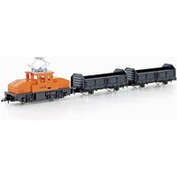 KATO by Lemke K105007 N Güterzug-Set E-Lok BR 169 mit 2 Güterwagen der DB Orange von KATO by Lemke