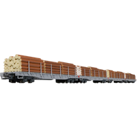 KATO 10-1891 N 4er Set Flachwagen beladen mit Holz, RhB, Ep. V-VI KATO 10-1891 N 4er Set Flachwagen beladen mit Holz, RhB, Ep. V-VI von KATO