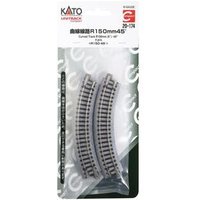 KATO 20-174 N Gleis gebogen R150 mm 45° 4 Stück KATO 20-174 N Gleis gebogen R150 mm 45° 4 Stück von KATO