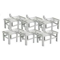 KATO 7077305 N Brückenpfeiler für 2-gleisige Brücken, 6 Stück KATO 7077305 N Brückenpfeiler für 2-gleisige Brücken, 6 Stück von KATO