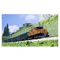 KATO K10-1987 N Personenzug aus Ge 6/6 I #415 Krokodil und 4x EW I, RhB, Ep. IV von KATO