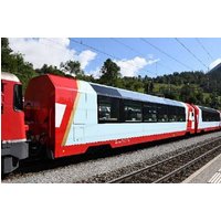 KATO K10-2027 N 4er-Set Personenwagen Glacier Express der RhB von KATO
