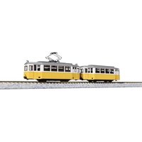 KATO K14806-4 N 2-tlg. Straßenbahn Düwag, gelb/weiß KATO K14806-4 N 2-tlg. Straßenbahn Düwag, gelb/weiß von KATO