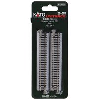 KATO K20-020 N Gleis gerade 124 mm, 4 Stück KATO K20-020 N Gleis gerade 124 mm, 4 Stück von KATO