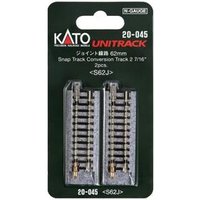 KATO K20-045 N Verbindungsgleis gerade 62 mm, 2 Stück KATO K20-045 N Verbindungsgleis gerade 62 mm, 2 Stück von KATO