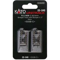 KATO K20-048 N Prellbock Typ C 50 mm 2 Stück von KATO